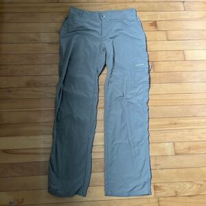 Simms Fishing Products Mens Gray Nylon Cargo Hiking Pants Size M Quick Dry